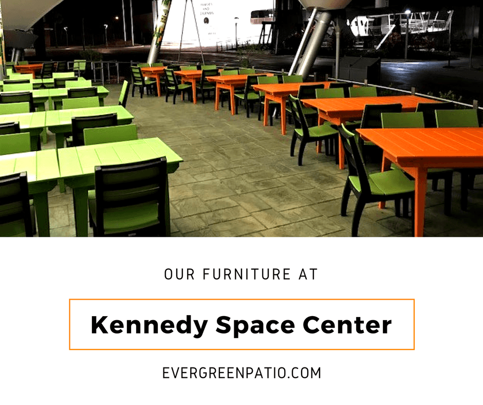 Our Furniture is at Kennedy Space Center! - Evergreen Patio
