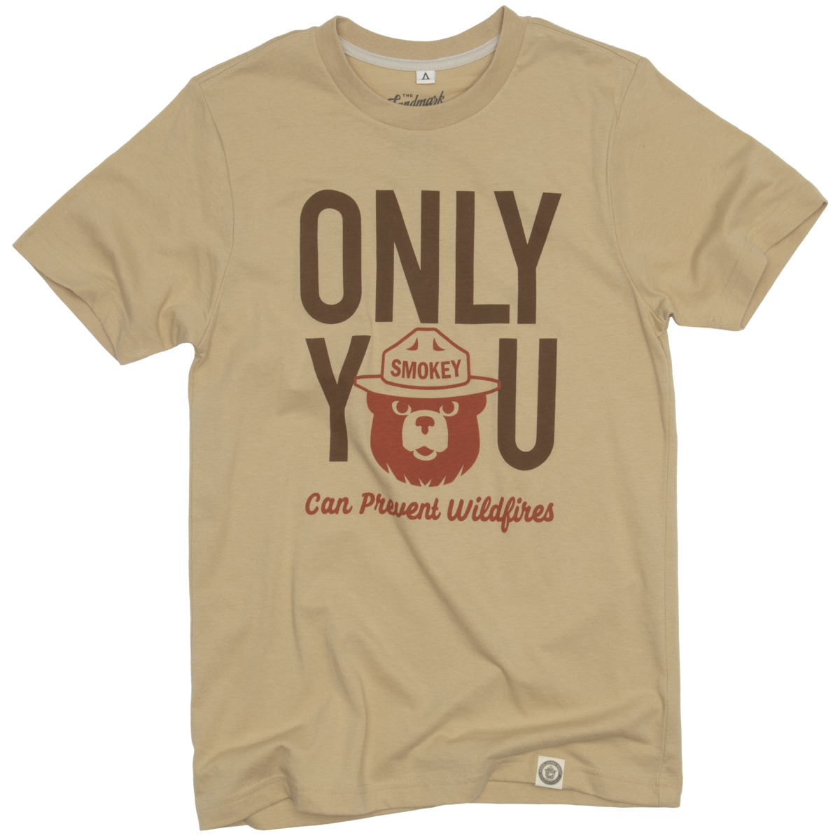 Only You Heritage Unisex Short Sleeve Tee: Fossil / M