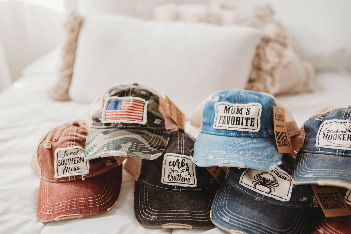 Forget Adulting I Want to Go Camp Vintage Distressed Trucker