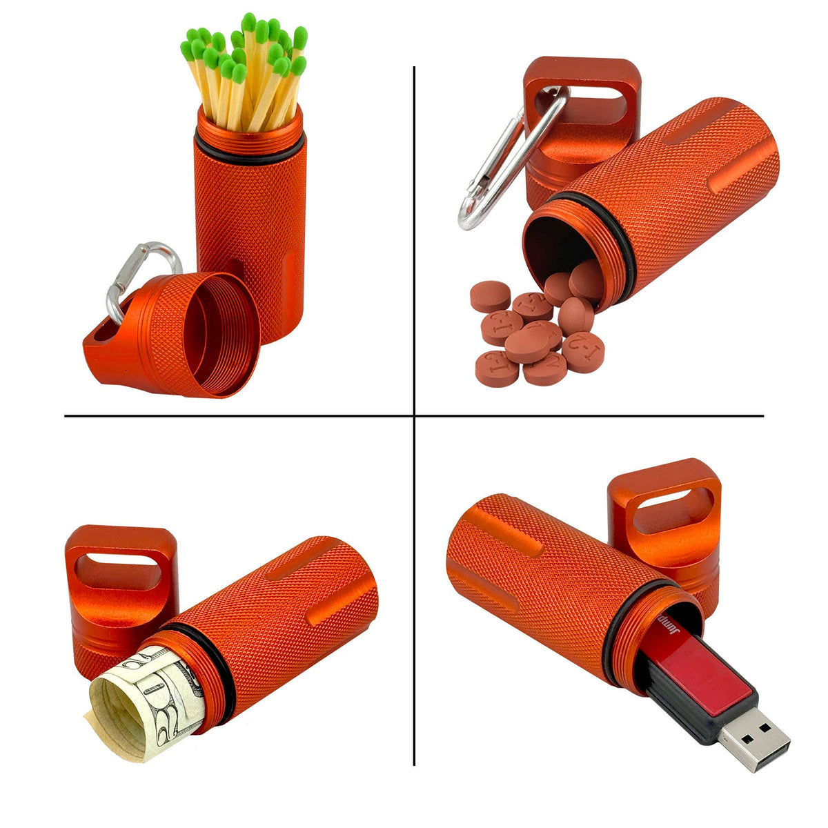 Trek Tubes (2/pk.) Waterproof Travel Containers