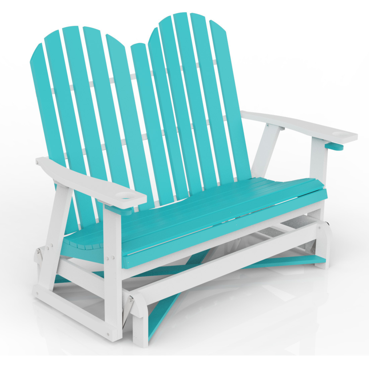 Poly Grove Double Glider