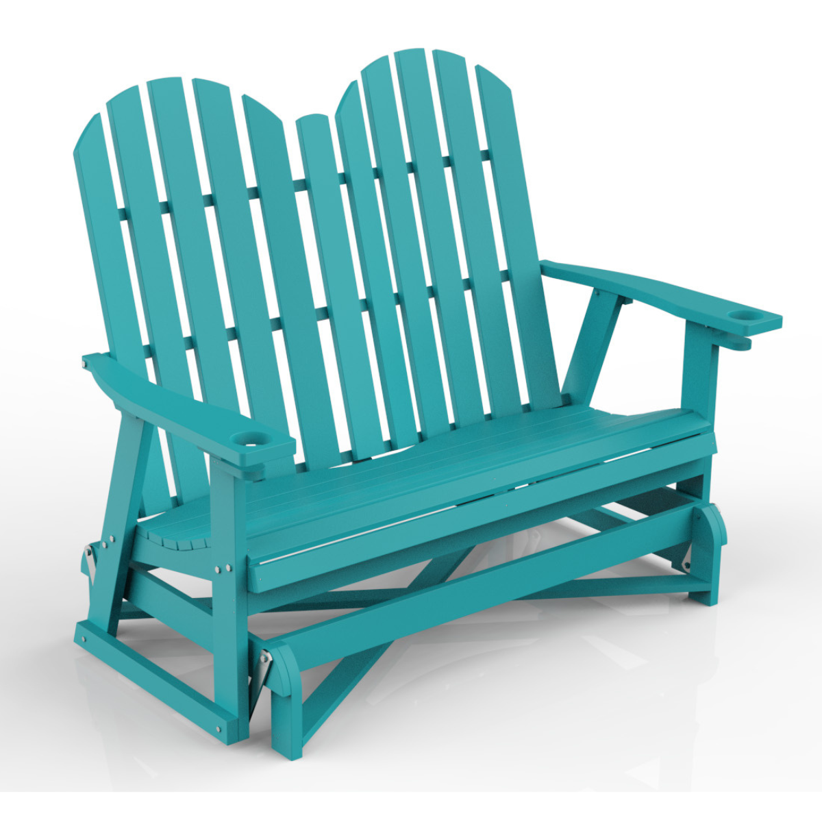 Poly Grove Double Glider