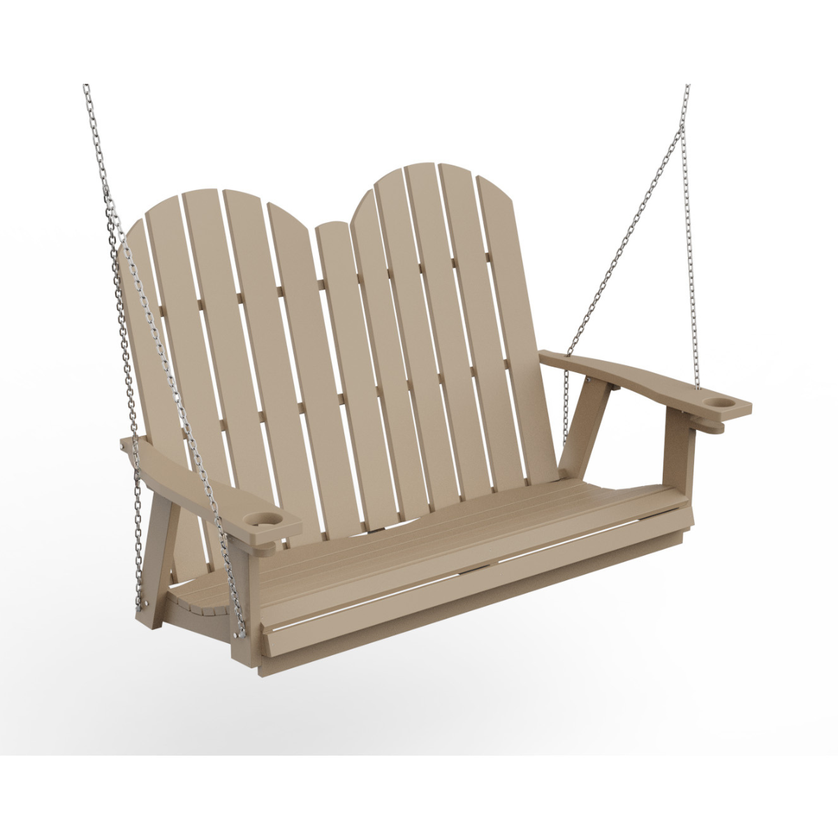 Poly Grove Double Swing