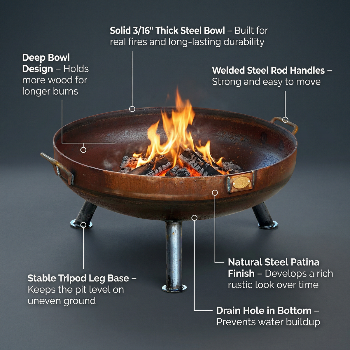 30" Scout Fire Pit