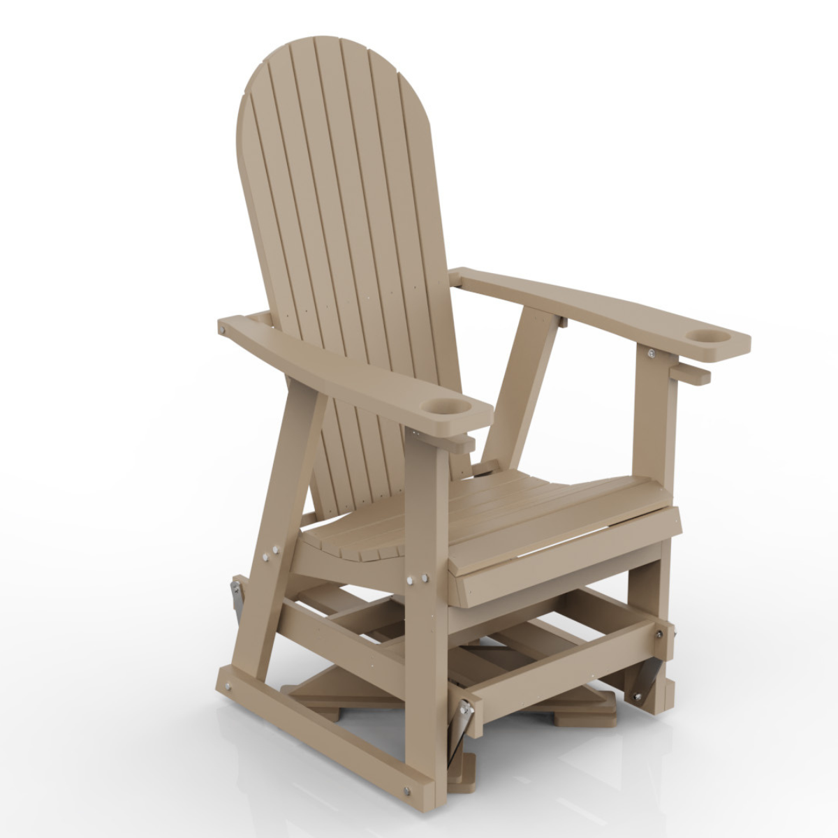Poly Grove Swivel Glider