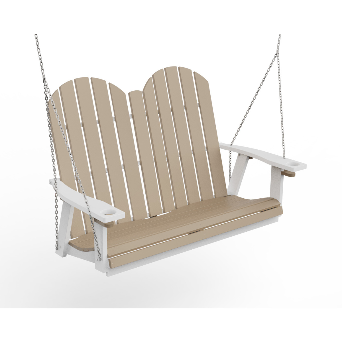 Poly Grove Double Swing
