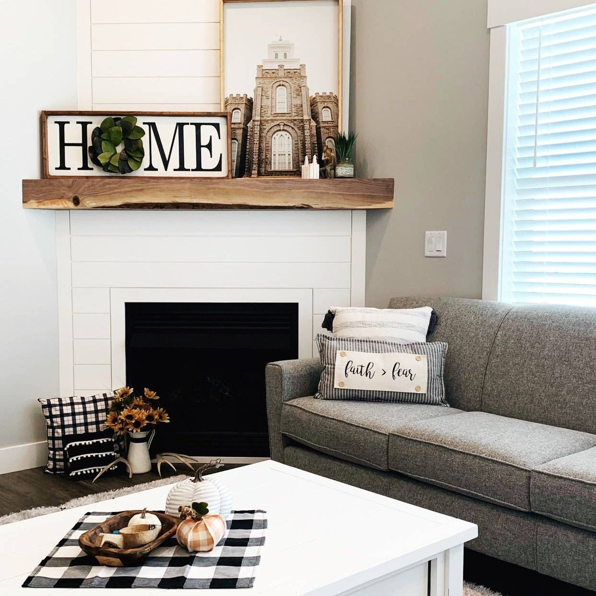 Charcoal/Cream Stripes: Pillow ONLY (with insert)