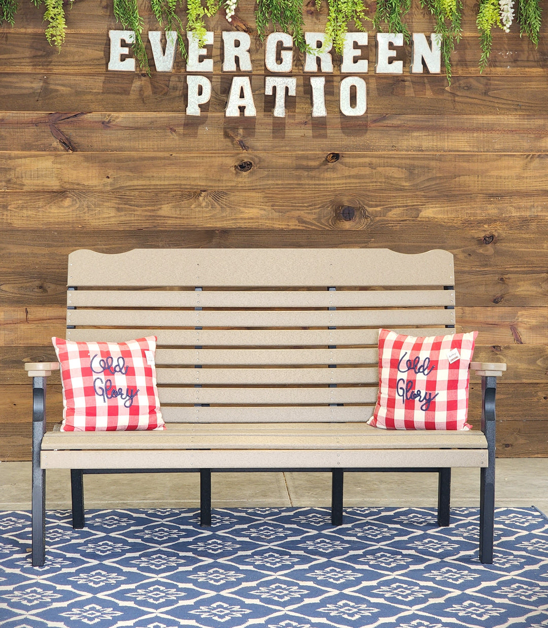 Curve Back Bench