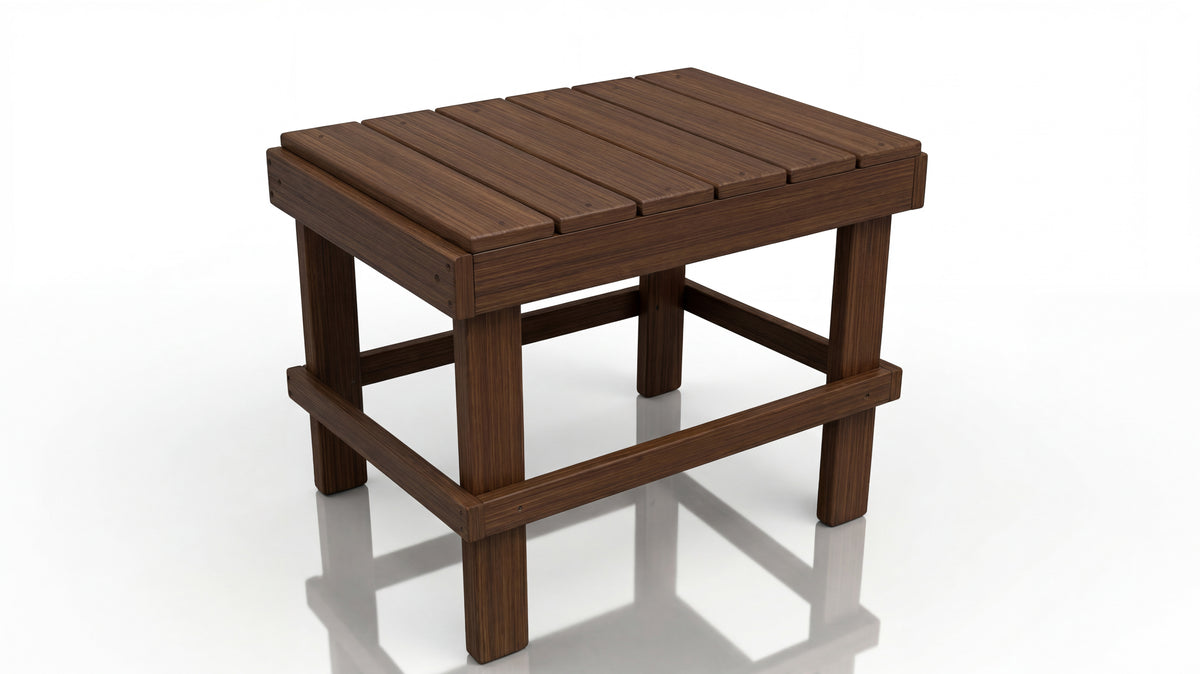 Poly Grove Glider Height Side Table