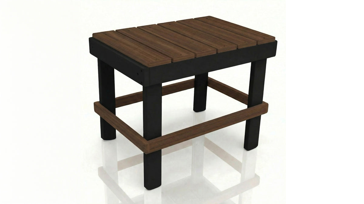 Poly Grove Glider Height Side Table