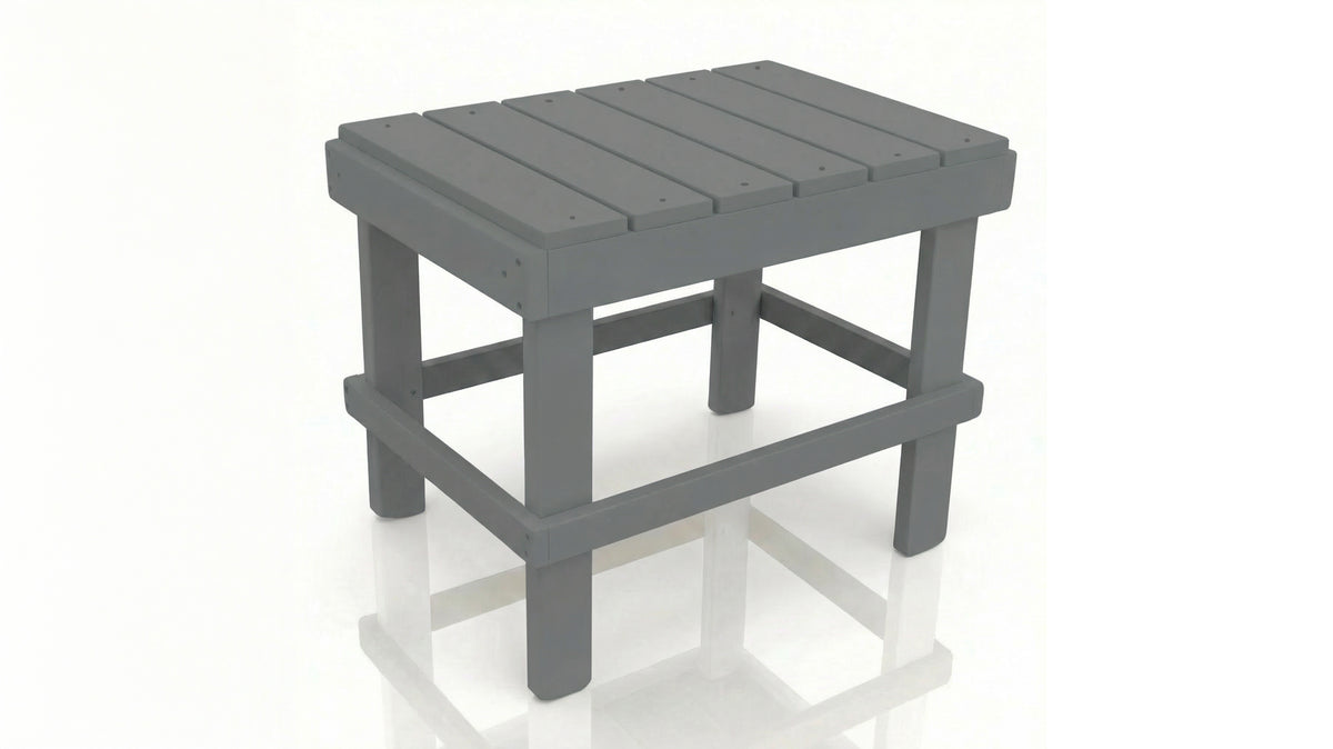 Poly Grove Glider Height Side Table