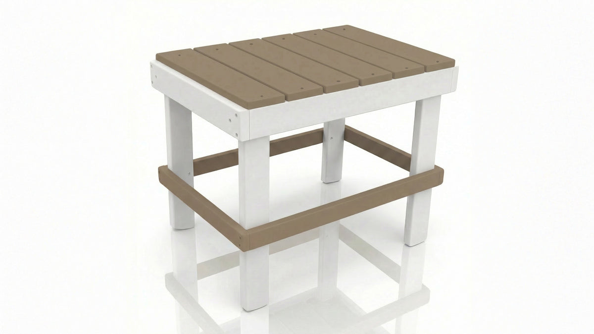 Poly Grove Glider Height Side Table