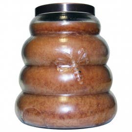 30oz Honey Praline Clusters Large Beehive Candle