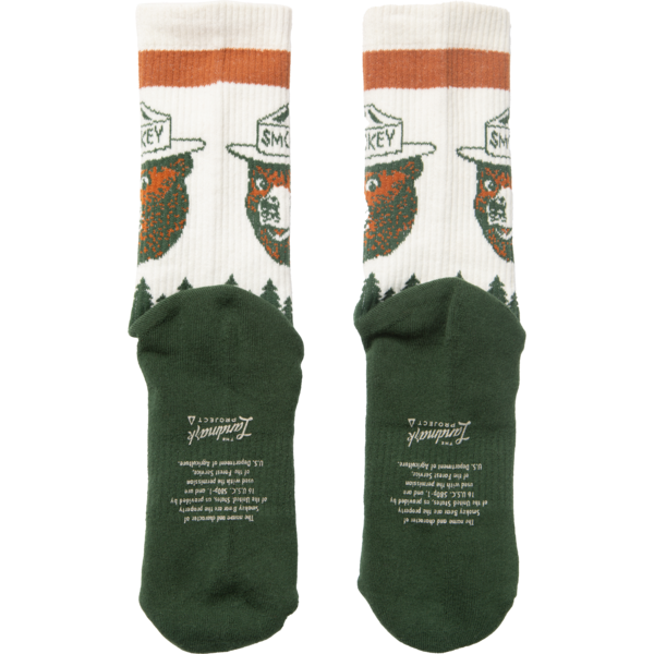 Prevent Wildfires Sock: Spruce / S/M