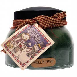 22oz Holly Tree Mama Jar