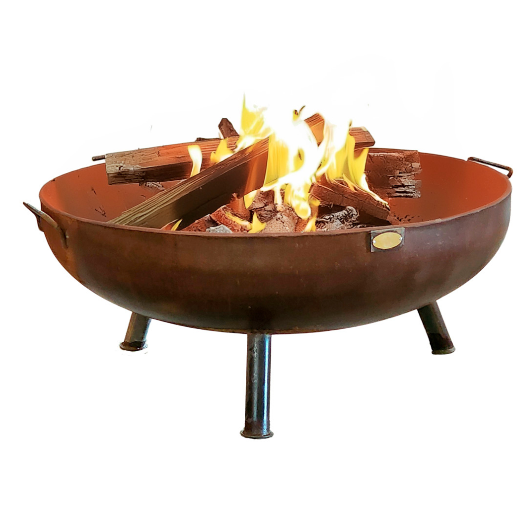 Wood on sale fire bowl