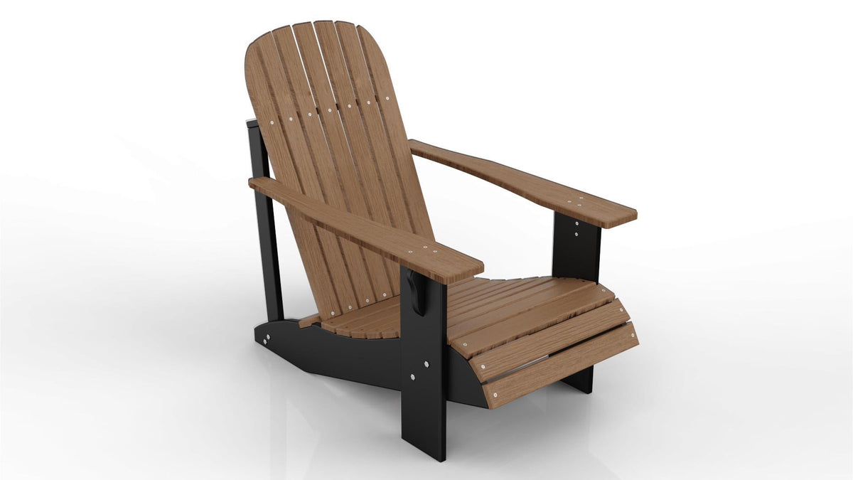 Adirondack Chair in Classic Style. Two Tone Combo