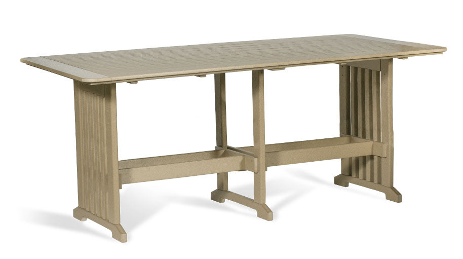 Leisure Lawns 896B 96 inch rectangular bar table
