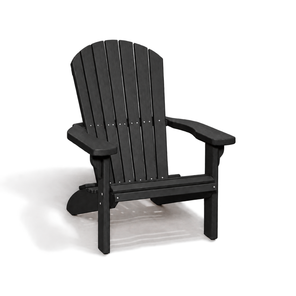 Black poly (360) Fanback Chair
