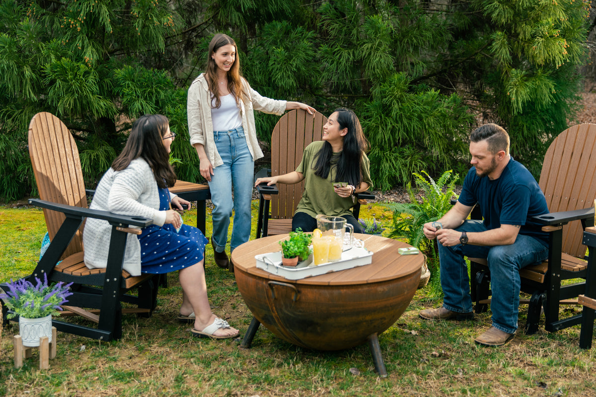 Poly Grove Fire Pit Poly Top