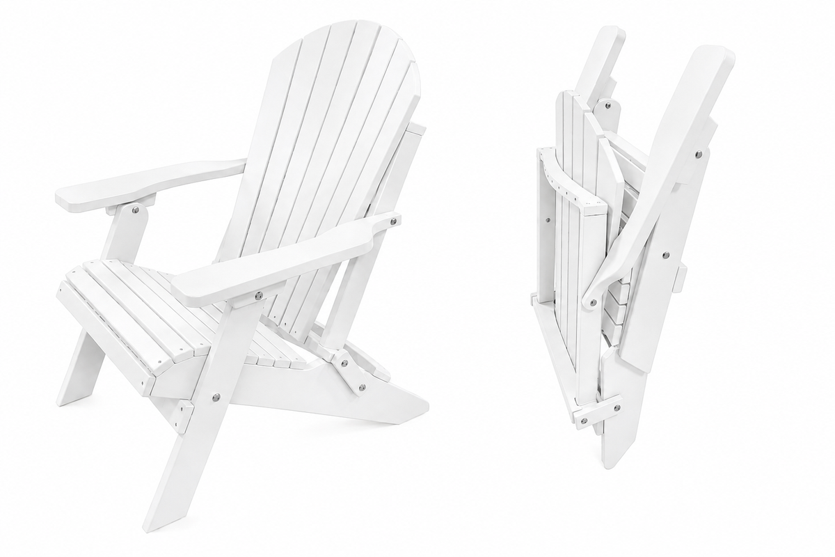 Deluxe Folding Adirondack Chair