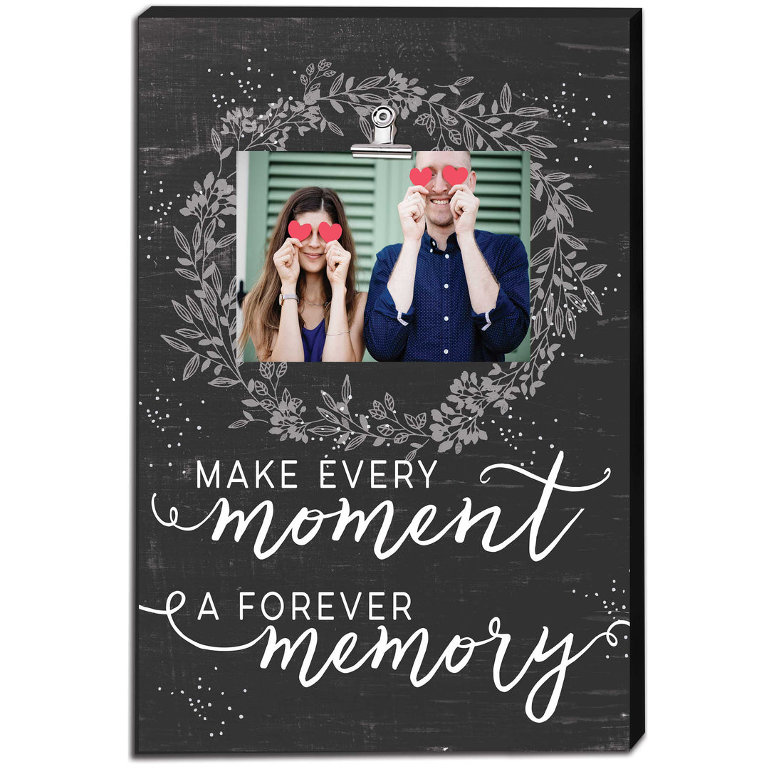 12" x 18" Make Every Moment Canvas Clip Picture Frame