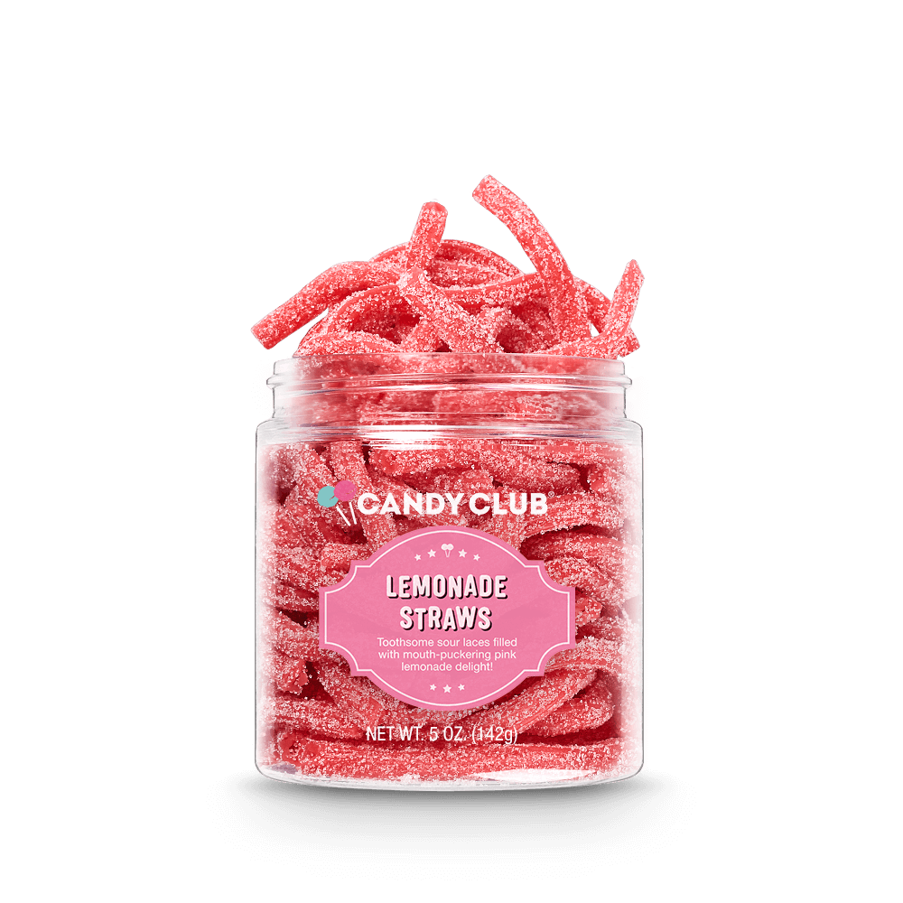 Pink Lemonade Straws