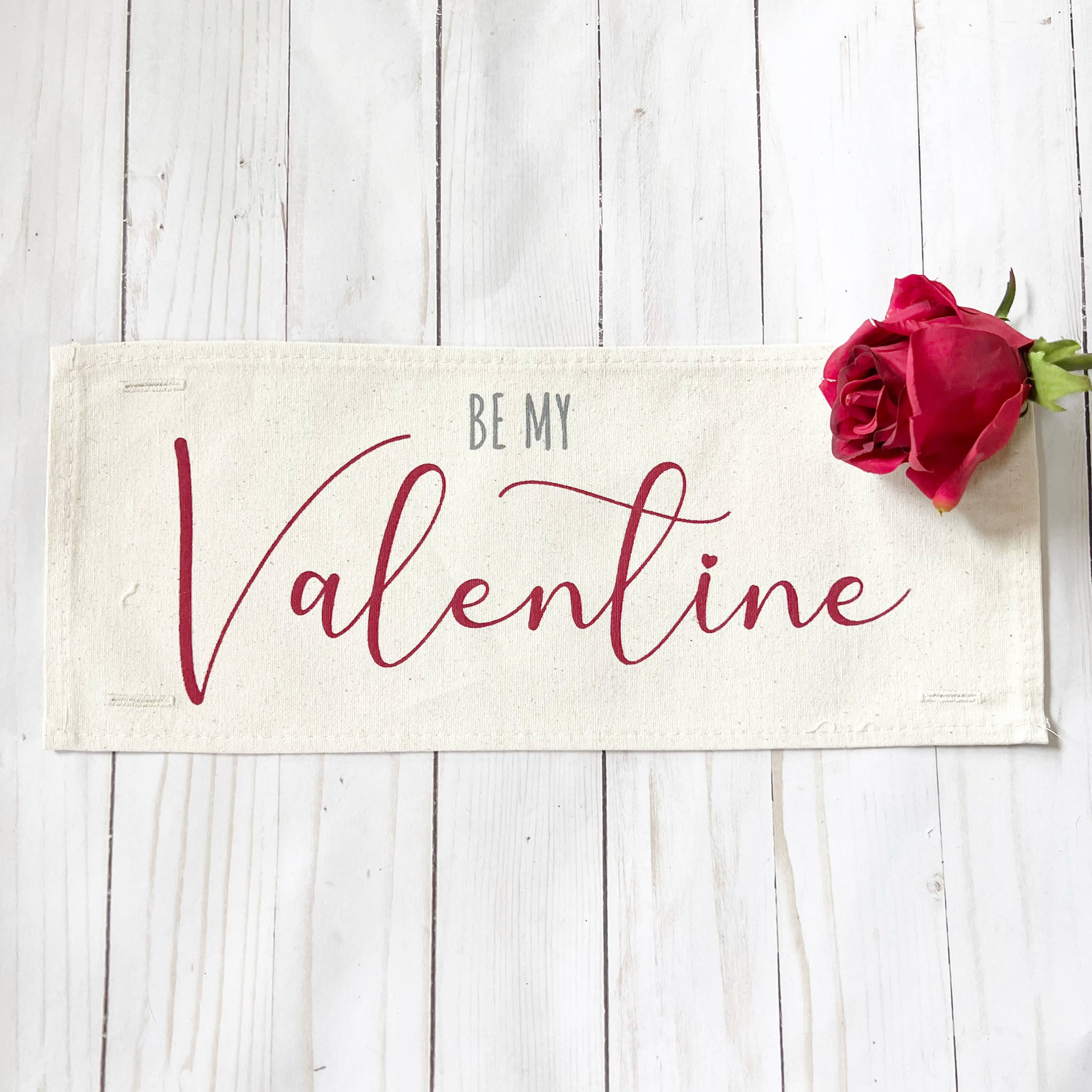 Holiday Panel XOXO, Valentine, Love, Winter; Be My Valentin