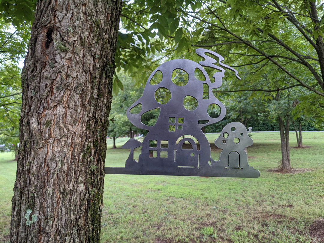 Mushroom Tree Stake