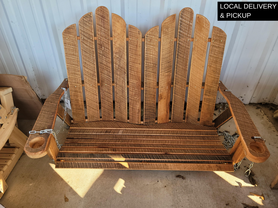 Reclaimed Oak Double Swing