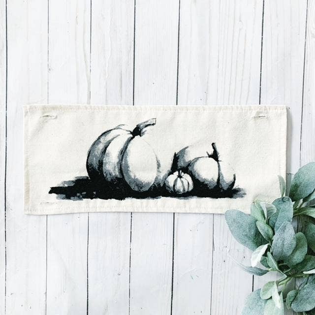 White Pumpkins Panel