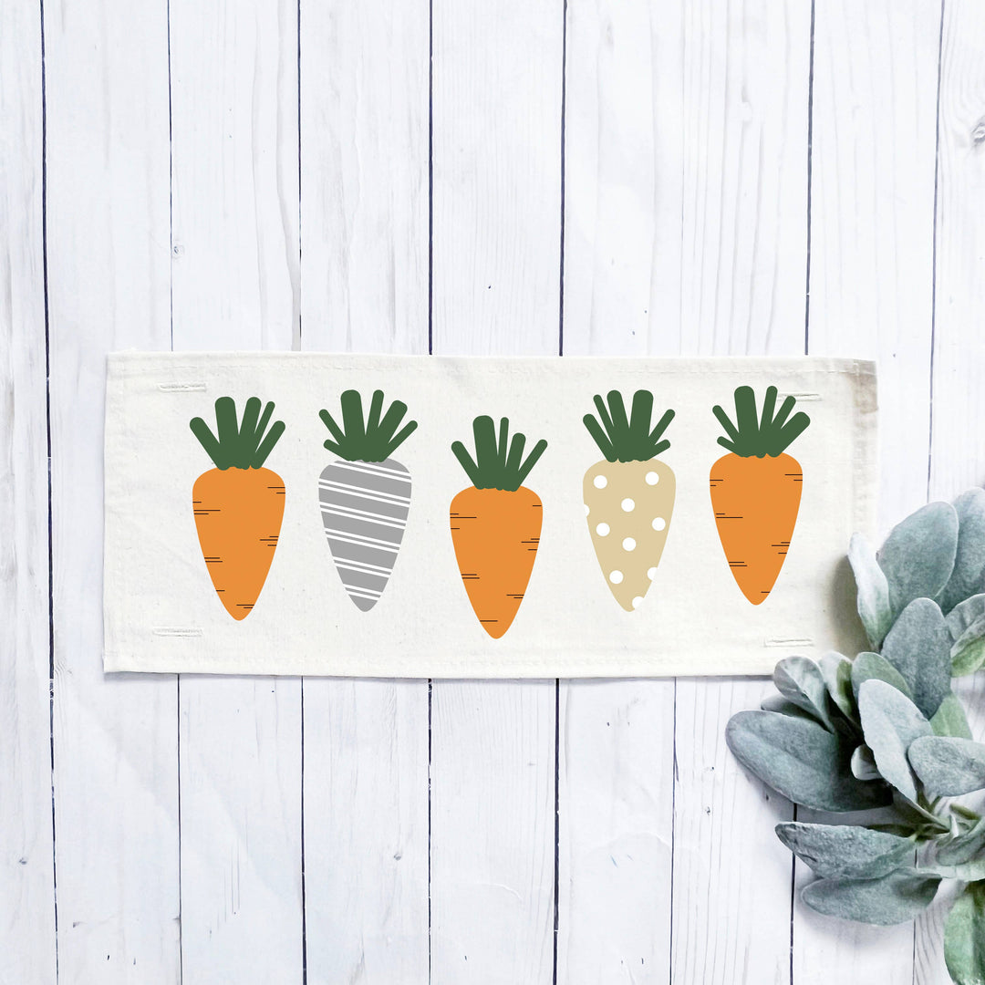 Holiday Panel: Easter Garden Botanical Carrots