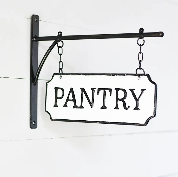 PANTRY TIN HANGER