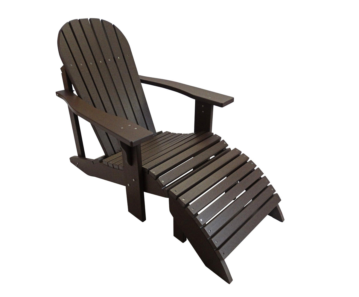 Short Poly Ottoman - Evergreen Patio