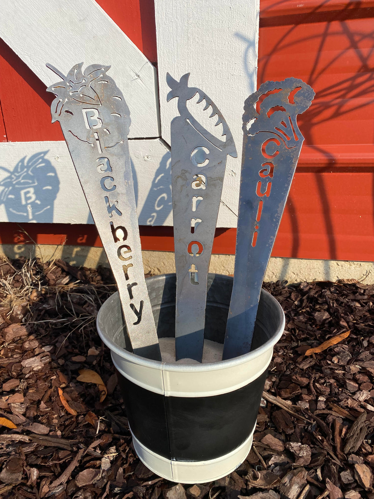 Metal Art Garden Stake CNC