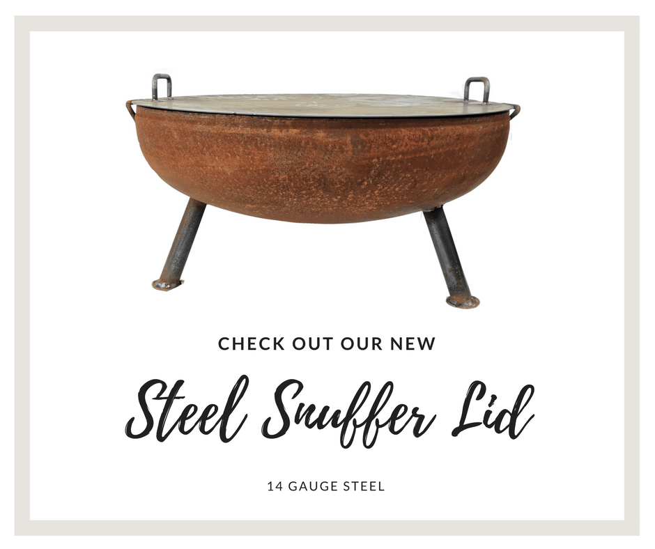 New Steel Snuffer Lid! - Evergreen Patio