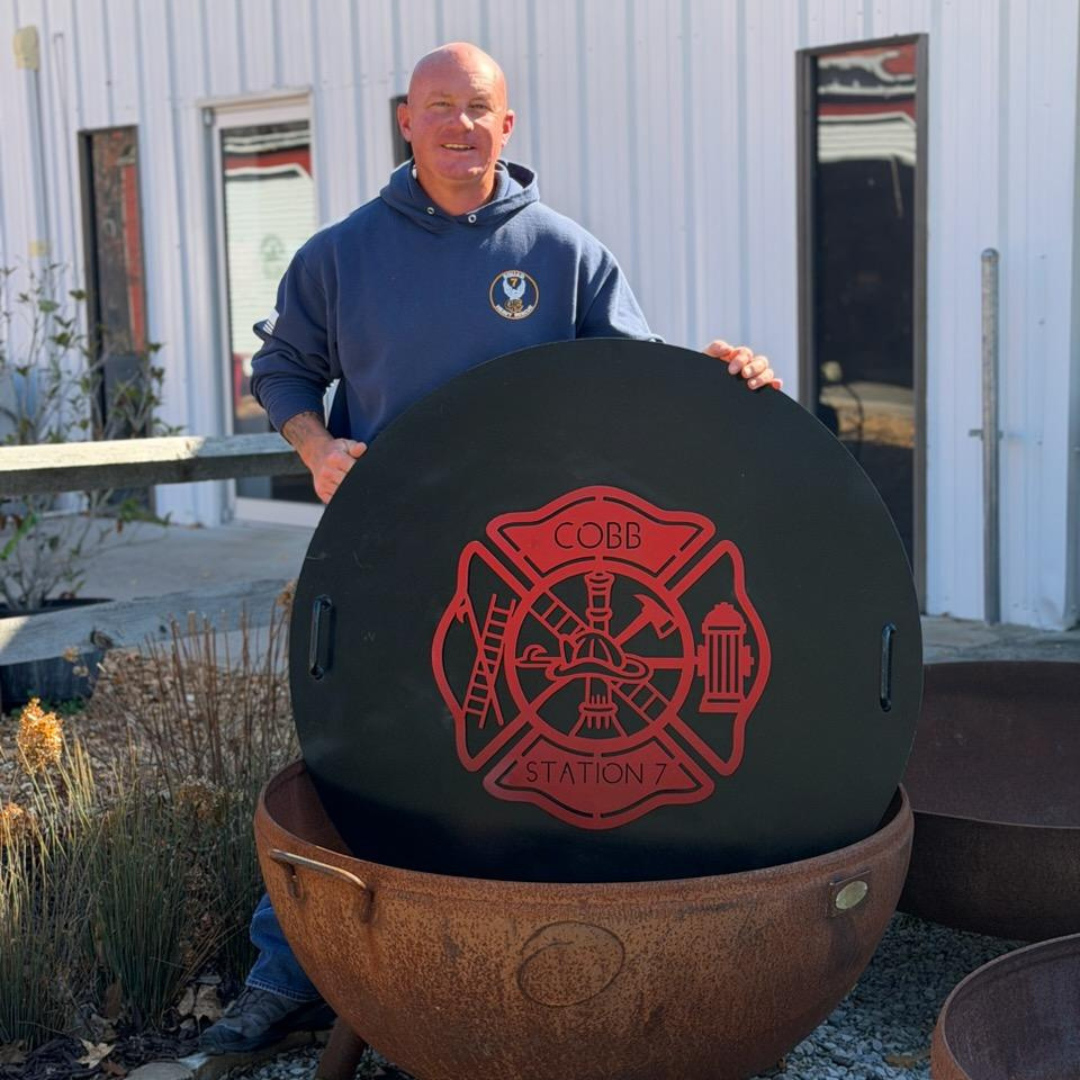 A Custom Snuffer Lid for a hometown hero!