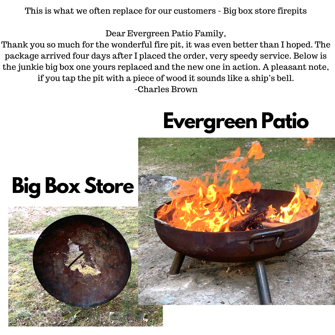 Don't buy a junky fire pit