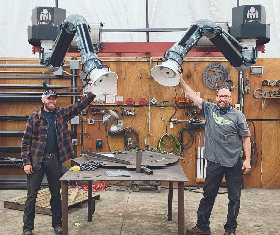 A Breath of Fresh Air in Our Welding Shop