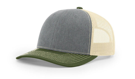 Richardson 112 Trucker Hat - NEW Colors: Mink Beige/Charcoal/Amber Gold