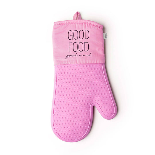 Krumbs Kitchen Homemade Happiness Silicone Oven Mitts Open S: Cook Eat Gather