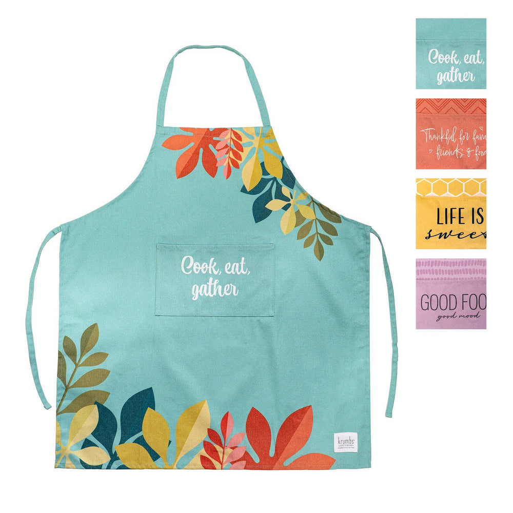 Krumbs Kitchen Homemade Happiness Aprons Open Stock: Thankful