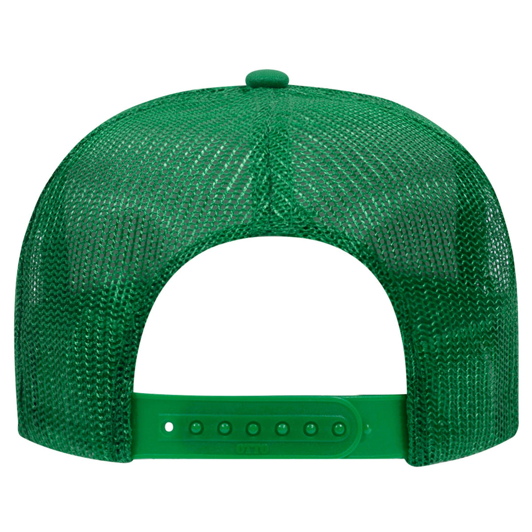 Otto 5-Panel High Crown Foam Trucker Hats, Mesh Back Cap - 39-165: Purple
