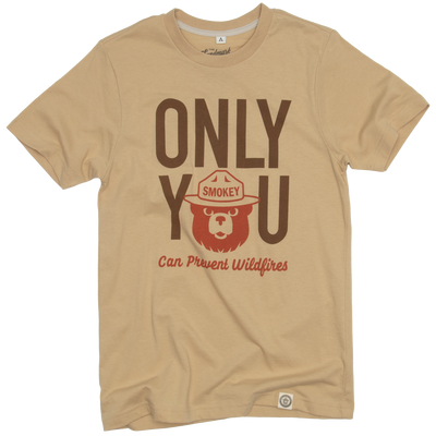 Only You Heritage Unisex Short Sleeve Tee: Fossil / M