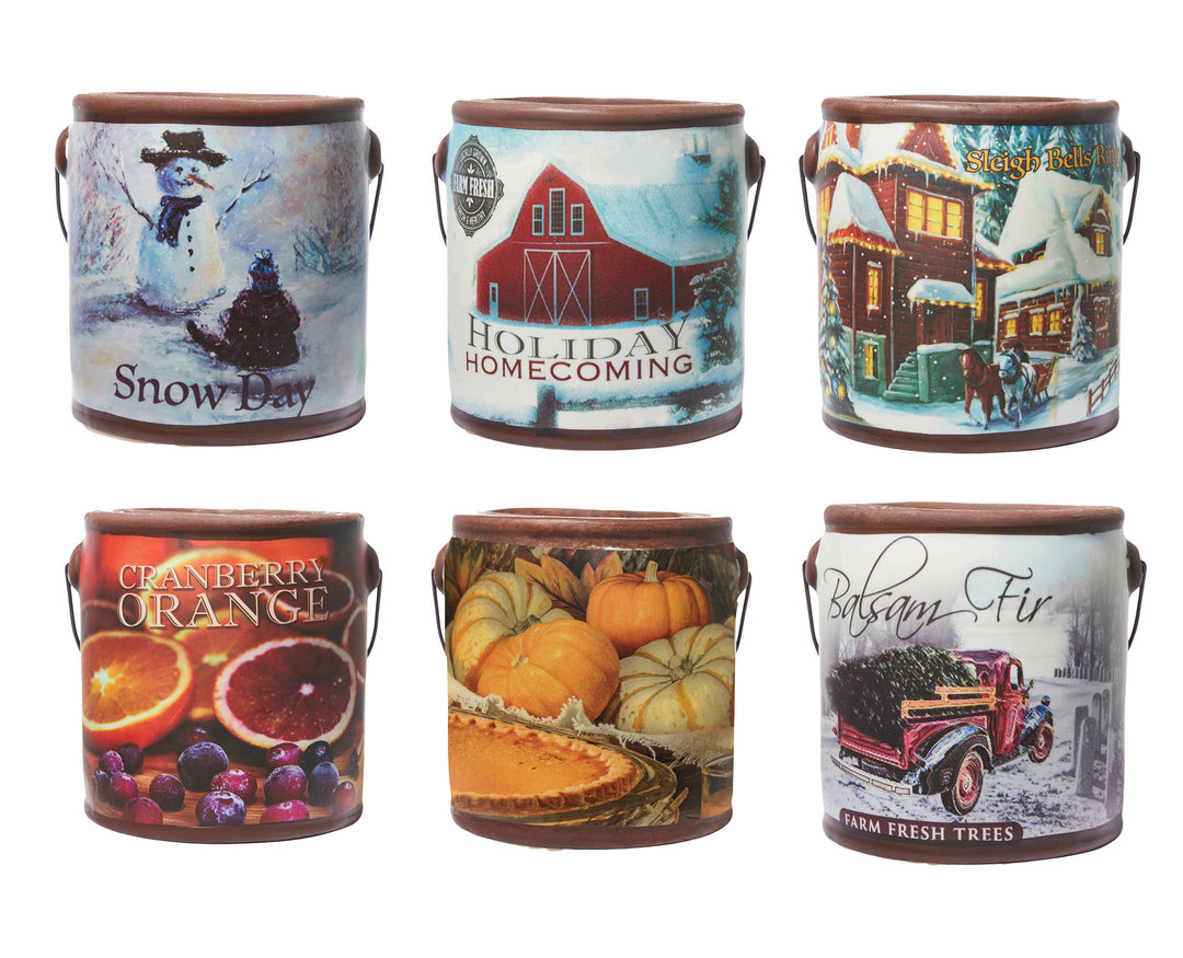 6oz Mini Farm Fresh Candle Fall/Winter Assortment