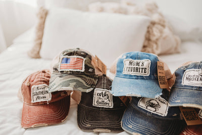 Forget Adulting I Want to Go Camp Vintage Distressed Trucker