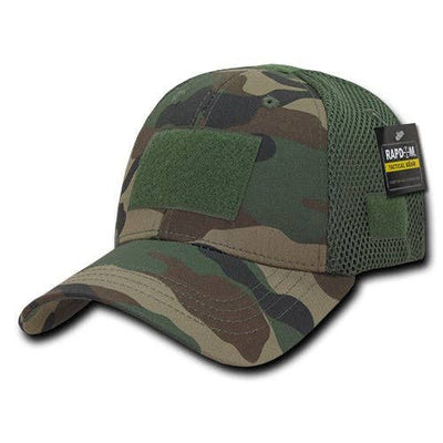 Tactical Operator Hat Air Mesh Baseball Cap Patch Military Army - Rapdom T80: Grey