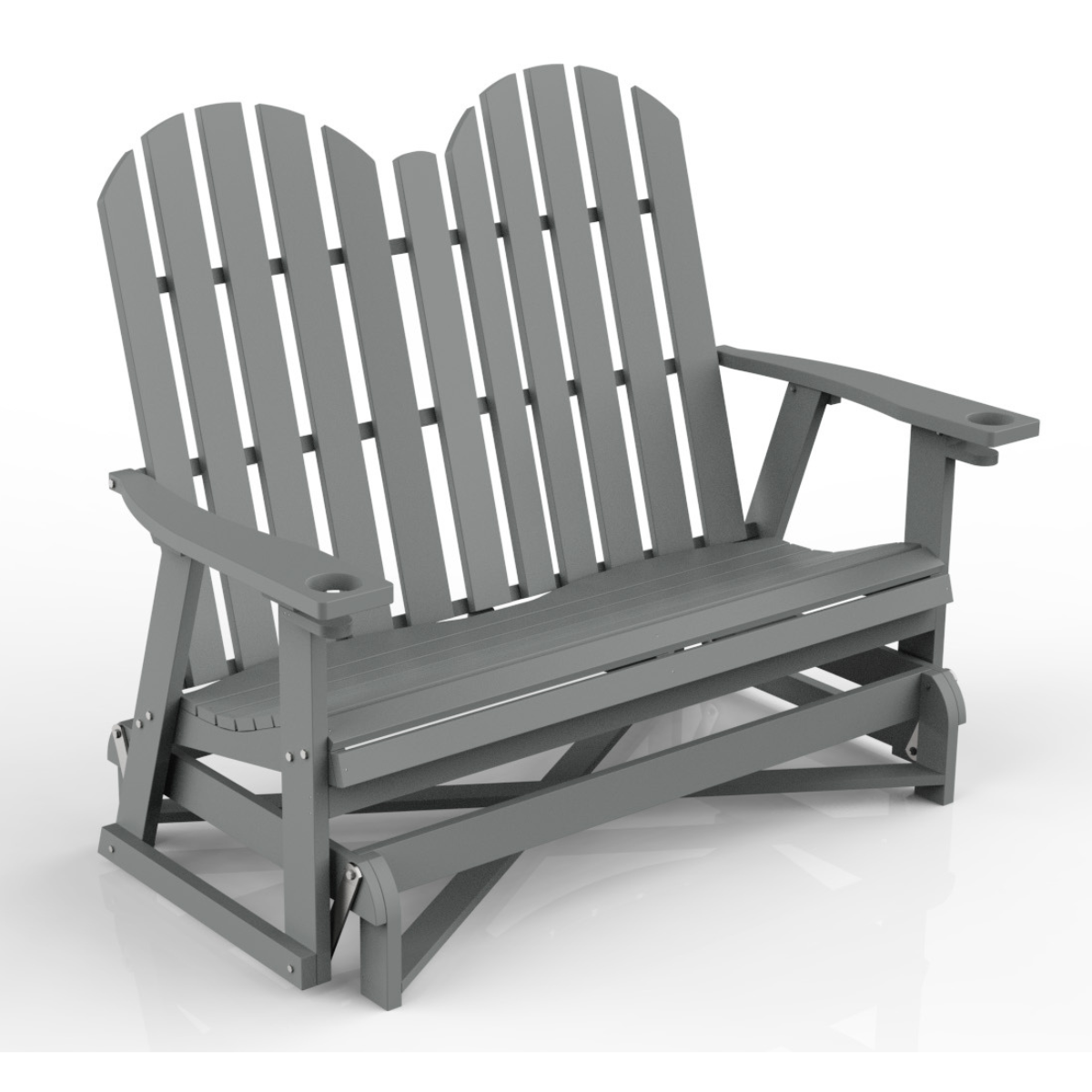 Poly Grove Double Glider
