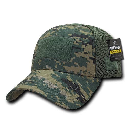Tactical Operator Hat Air Mesh Baseball Cap Patch Military Army - Rapdom T80: Grey