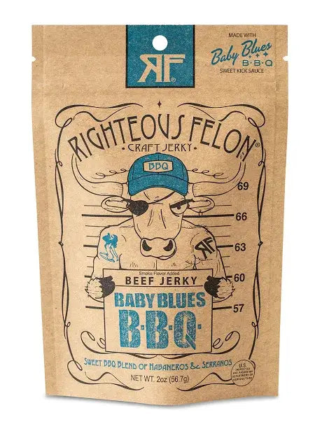 Bootleggin' BBQ Beef Jerky 2oz